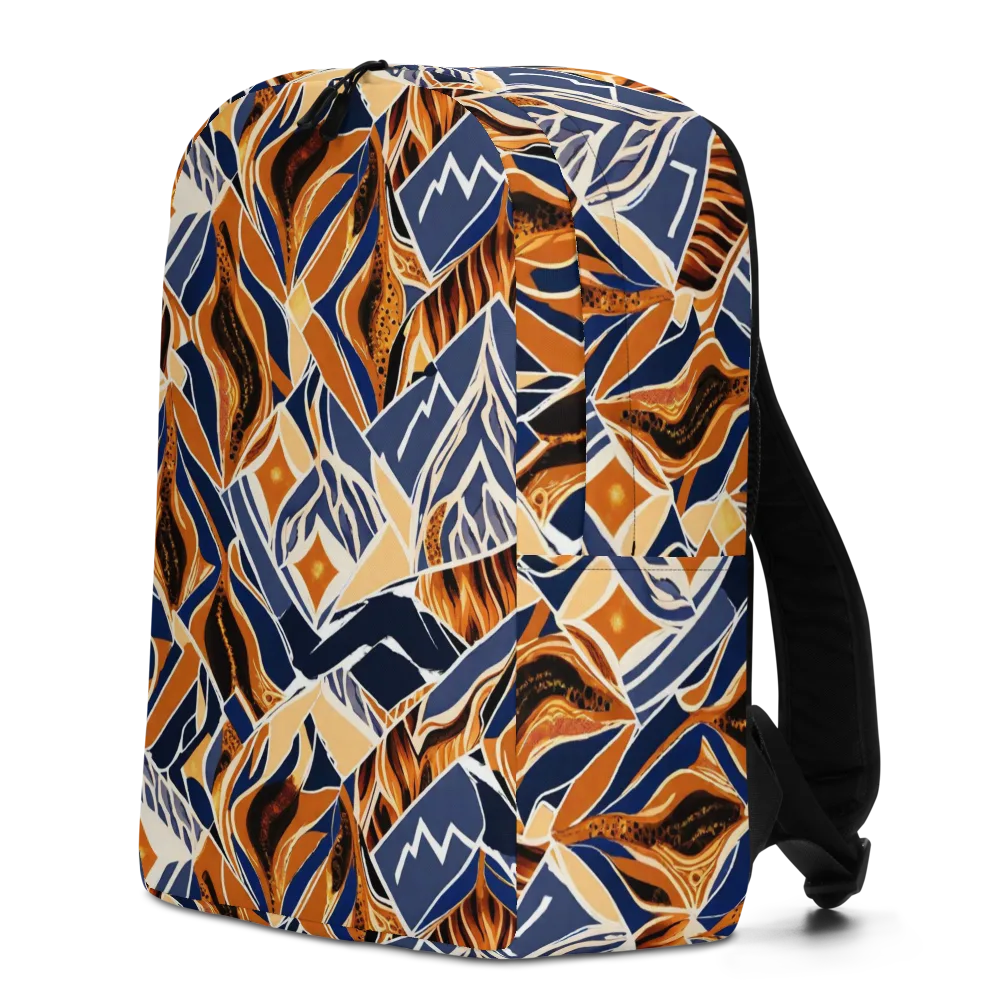 Saffron Alpine Static on Minimalist Backpack — Left