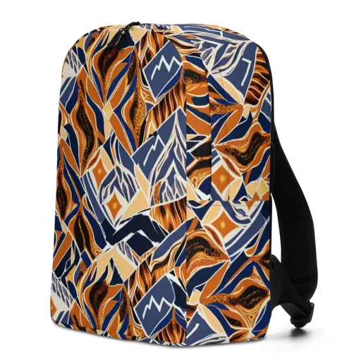 Saffron Alpine Static on a Minimalist Backpack