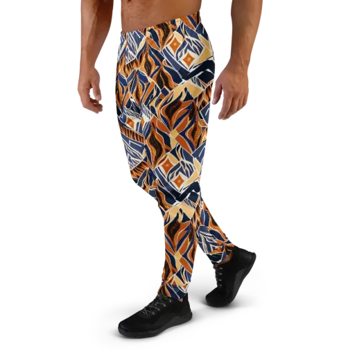 Saffron Alpine Static on a Men's Joggers