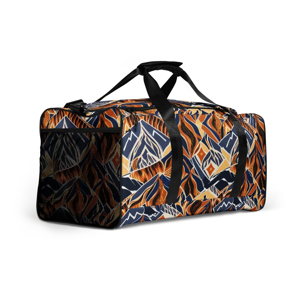 Saffron Alpine Static on Duffle Bag — Right Front