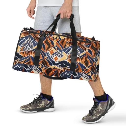 Saffron Alpine Static on a Duffle Bag
