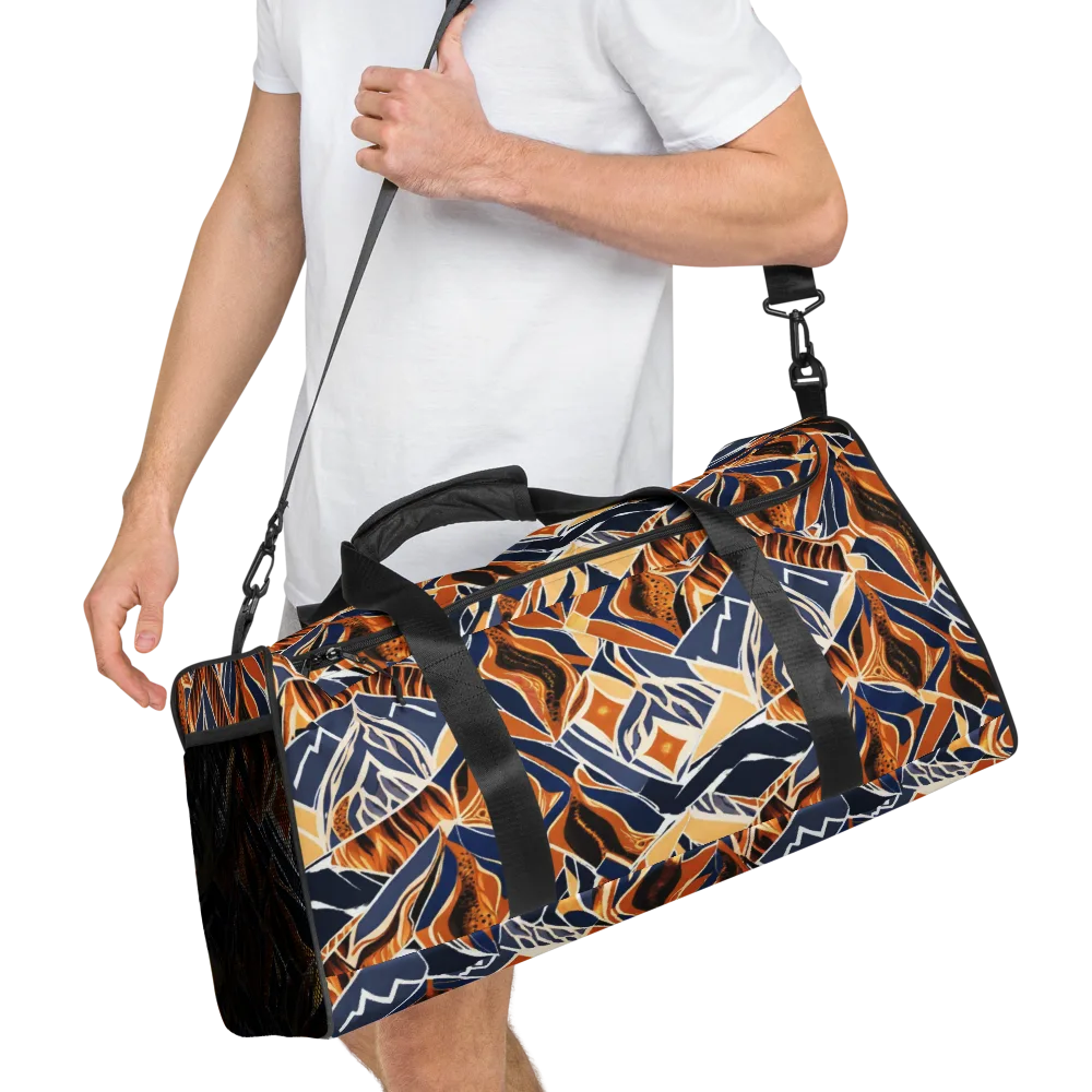 Saffron Alpine Static on Duffle Bag — Right Front