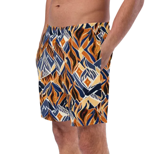 Saffron Alpine Static on a Swim Trunks