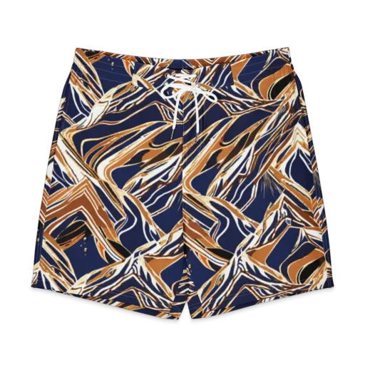 Saffron Tectonic on a Men's Board Shorts