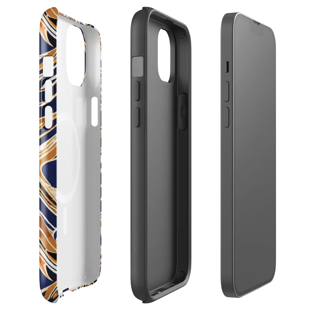 Saffron Tectonic on MagSafe Tough Case for iPhone® — Front