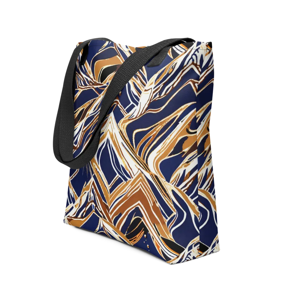 Saffron Tectonic on Tote Bag — Front