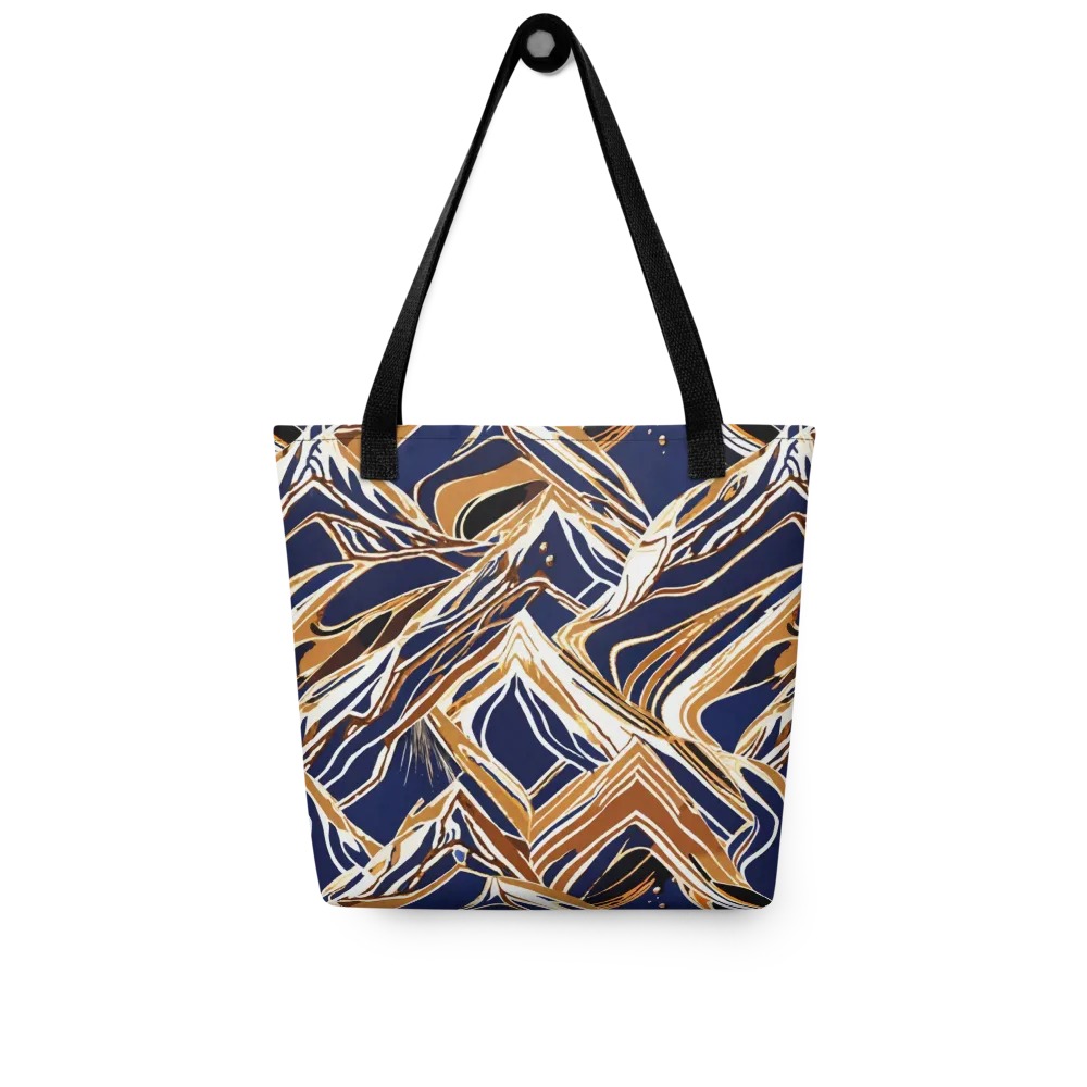 Saffron Tectonic on Tote Bag — Front