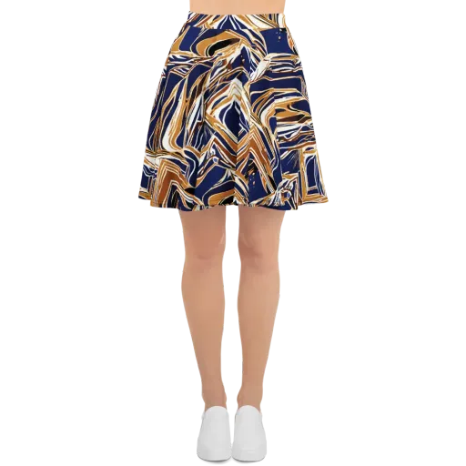 Saffron Tectonic on a Skater Skirt