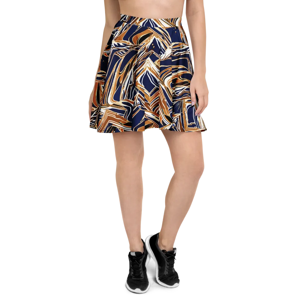 Saffron Tectonic on Skater Skirt — Front