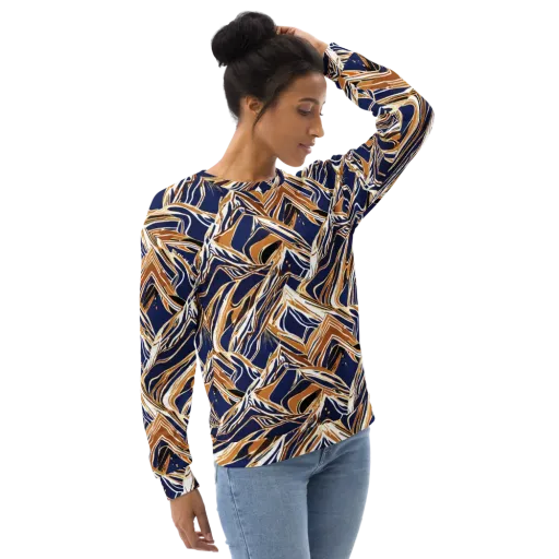 Saffron Tectonic on a Sweatshirt