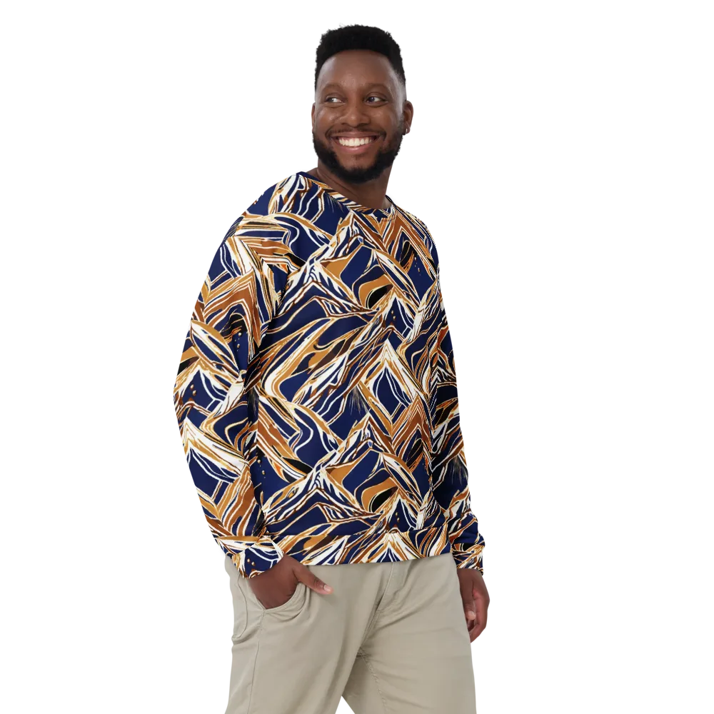 Saffron Tectonic on Sweatshirt — Front