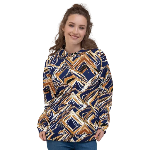 Saffron Tectonic on a Hoodie