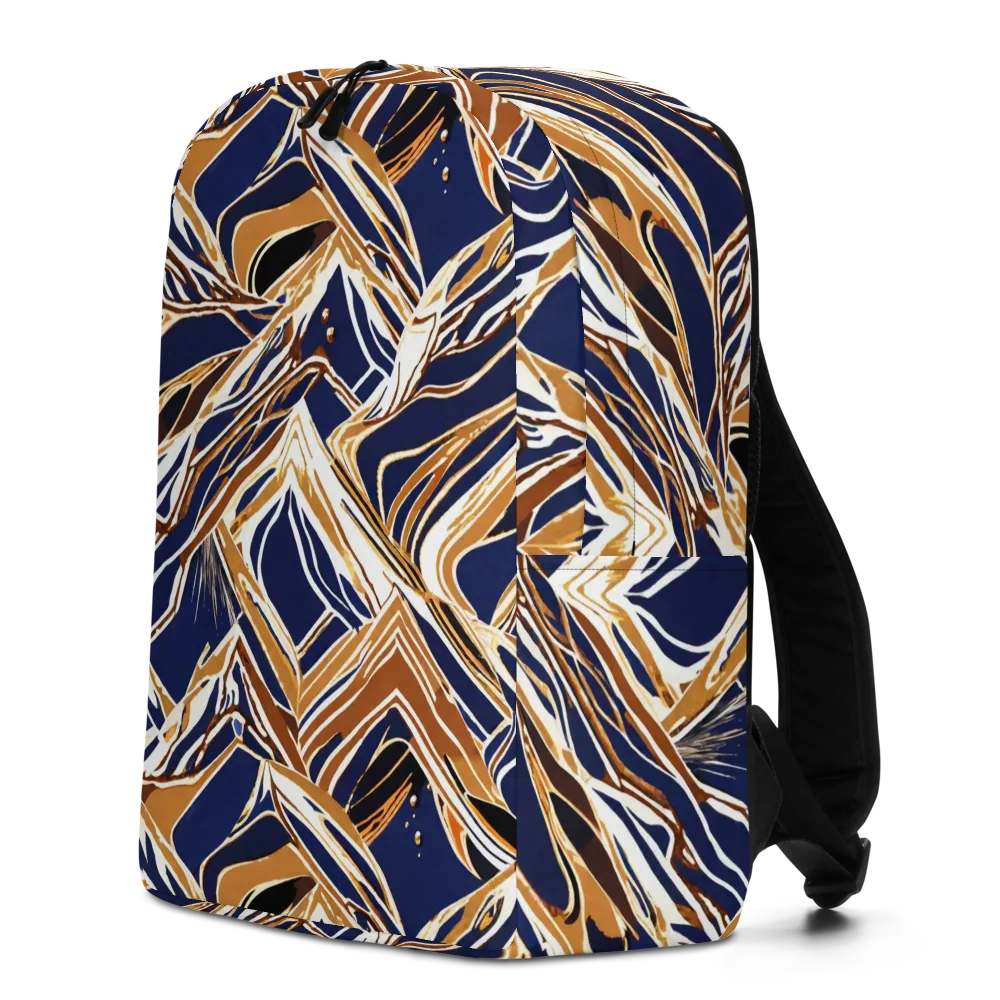 Saffron Tectonic on Minimalist Backpack — Left