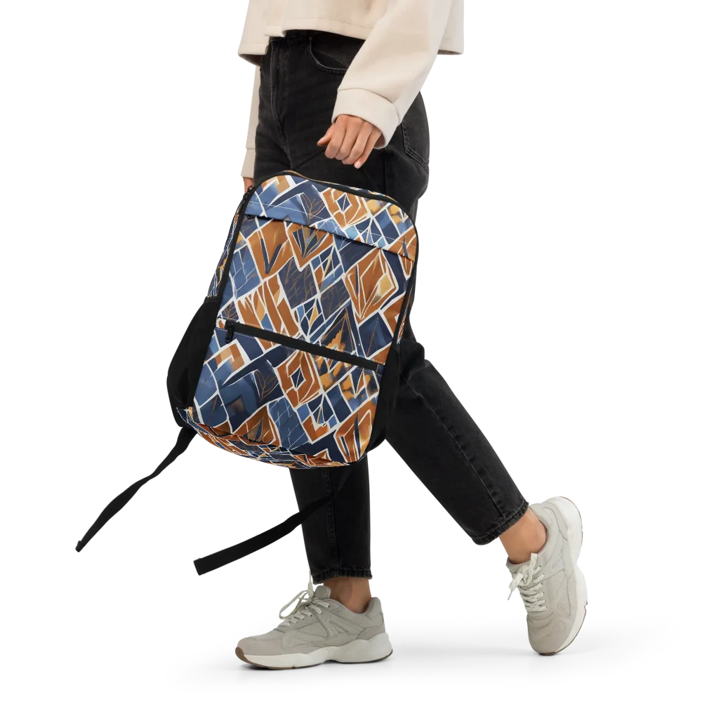 Indigo Ember on Utility Backpack — Front