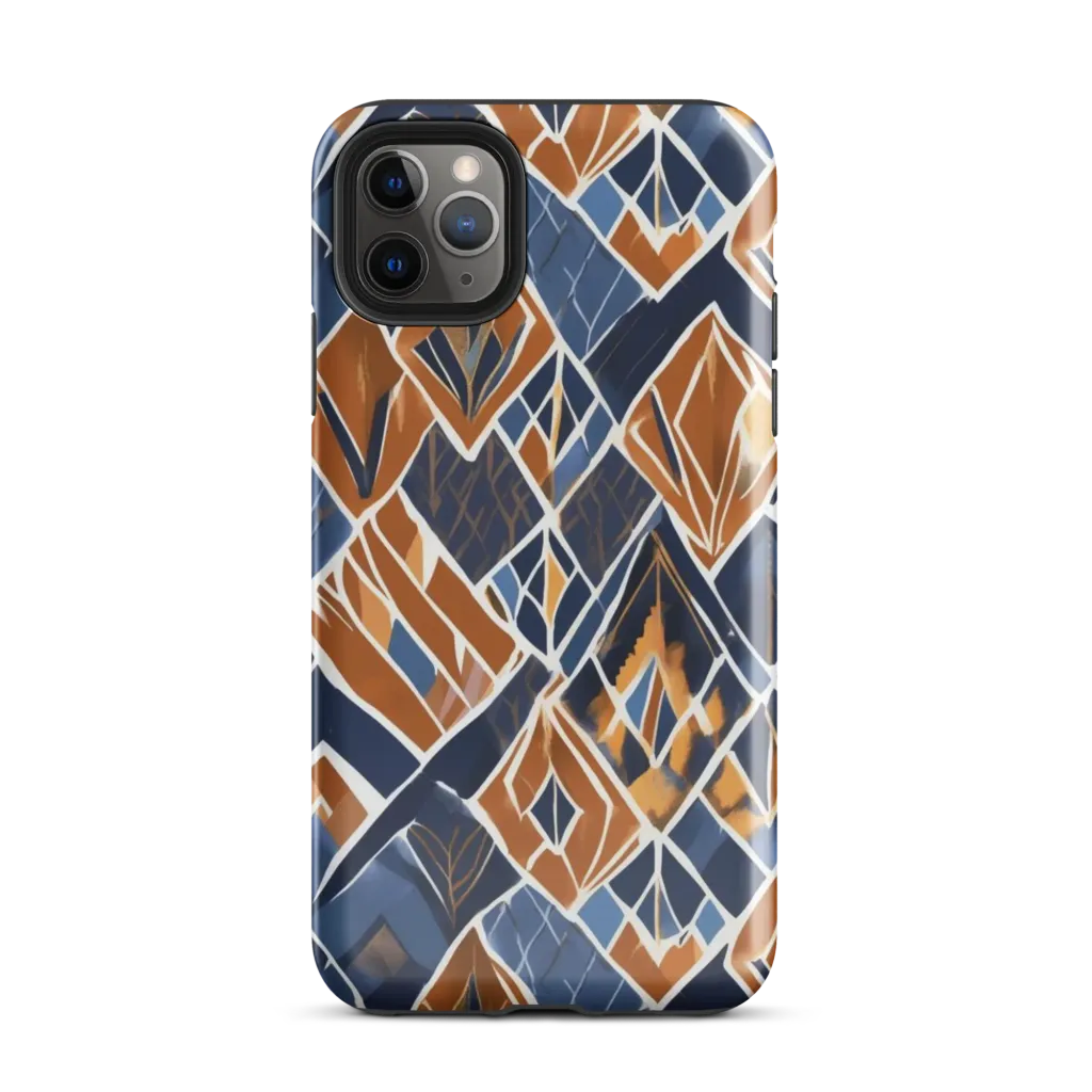 Indigo Ember on Tough Case for iPhone® — Front