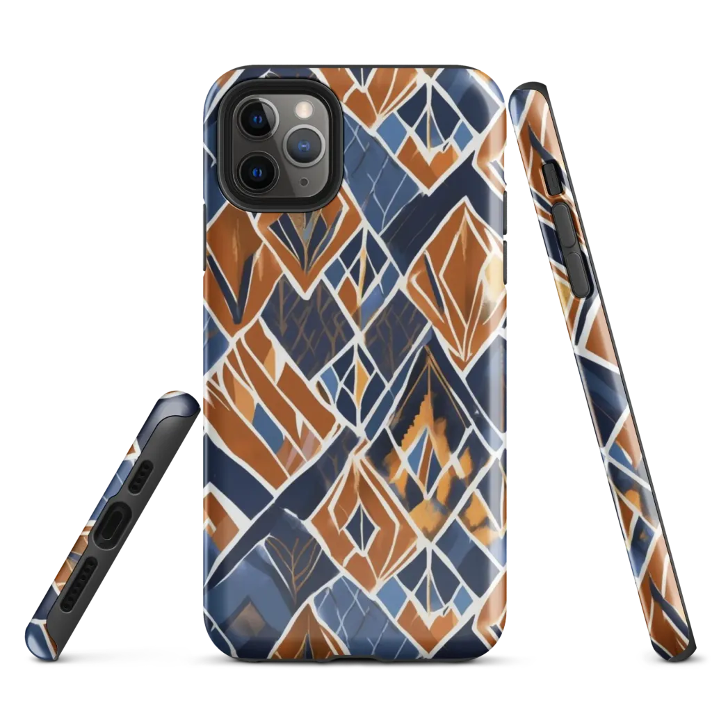 Indigo Ember on Tough Case for iPhone® — Front