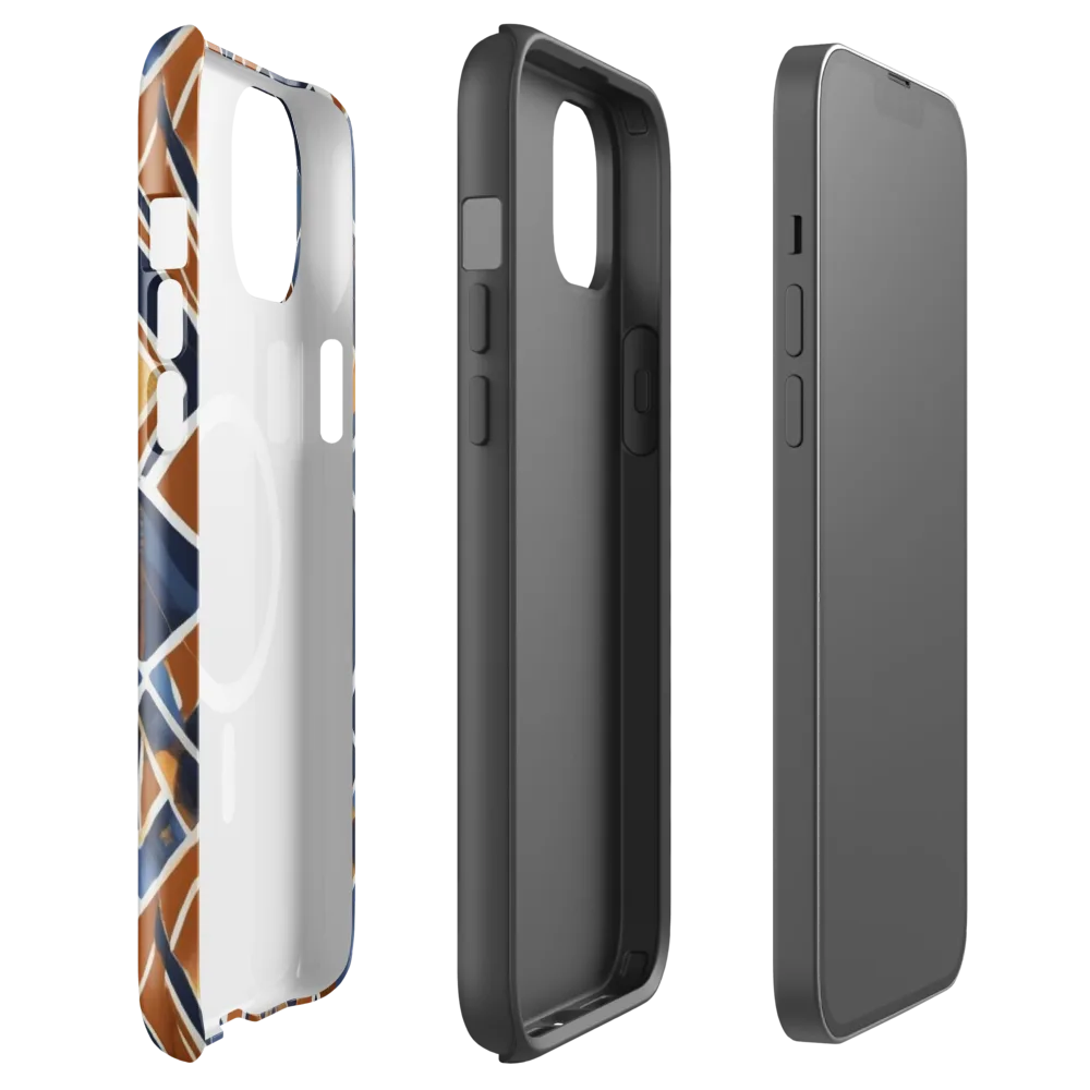Indigo Ember on MagSafe Tough Case for iPhone® — Front