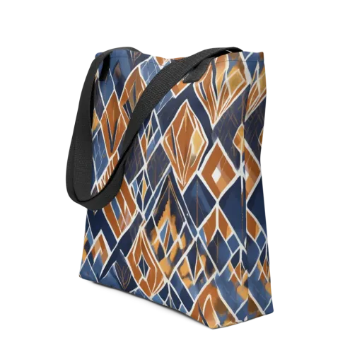 Indigo Ember on a Tote Bag