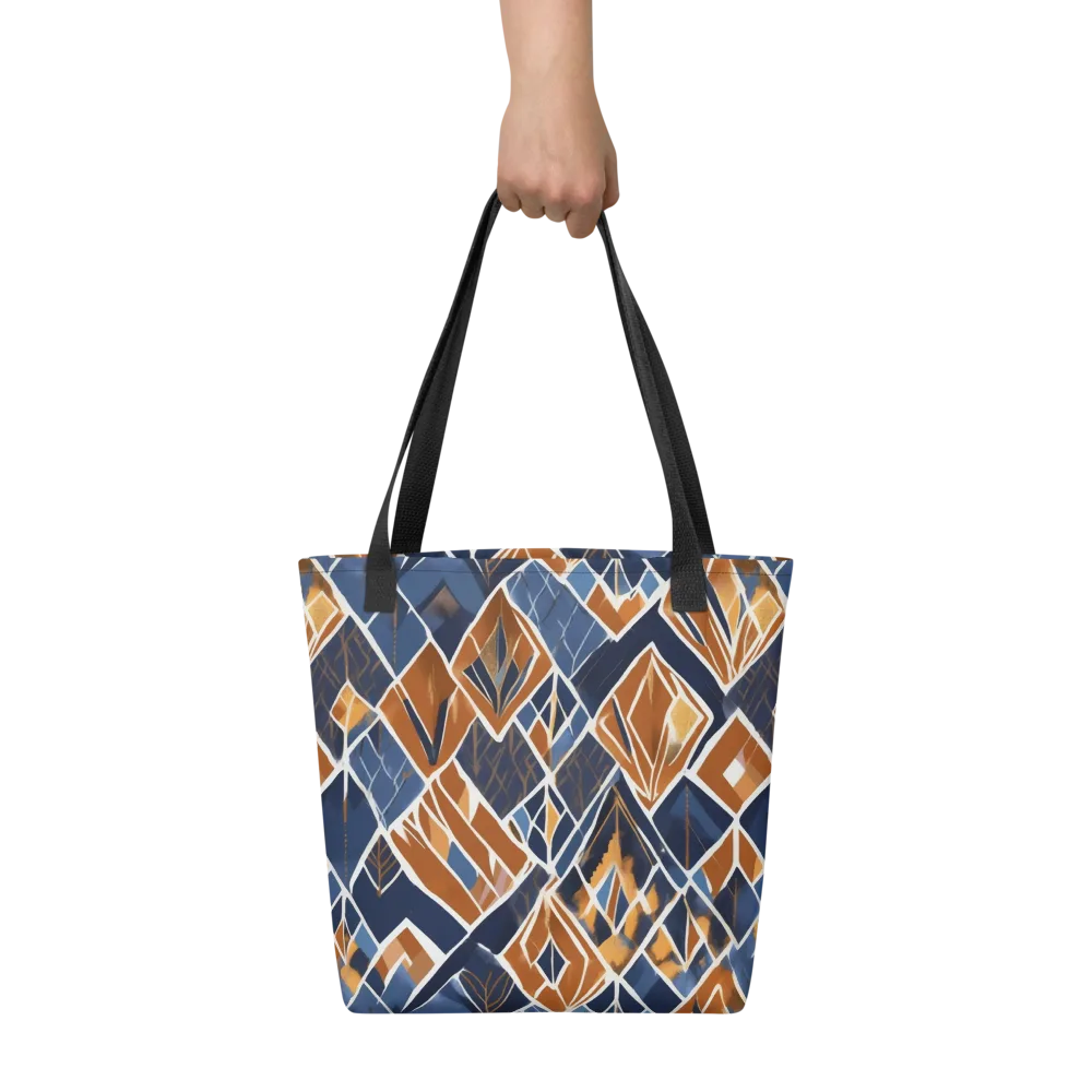 Indigo Ember on Tote Bag — Front