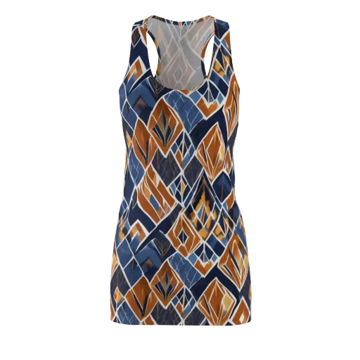Indigo Ember on a Racerback Dress