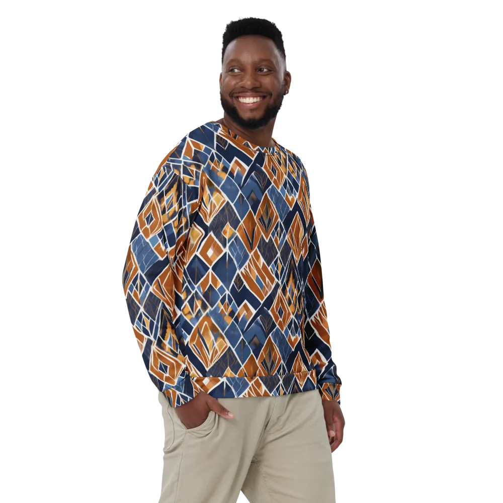 Indigo Ember on Sweatshirt — Front