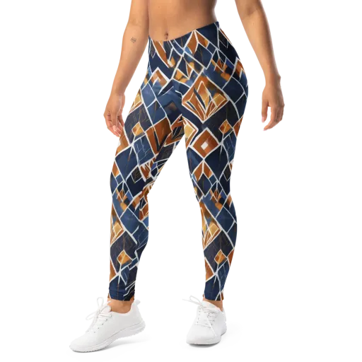 Indigo Ember on a Leggings