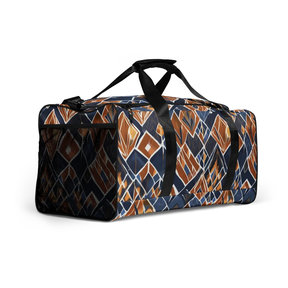 Indigo Ember on Duffle Bag — Right Front