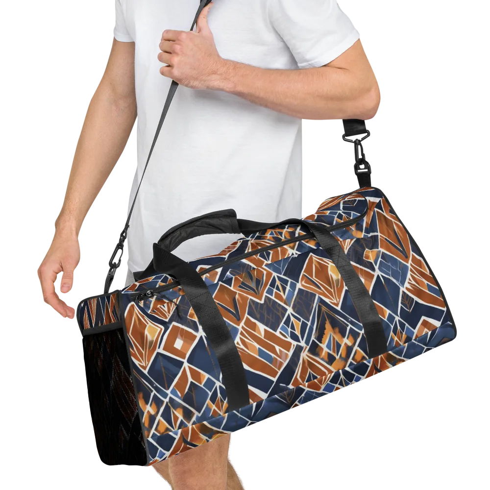 Indigo Ember on Duffle Bag — Right Front