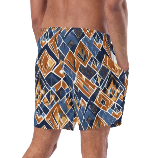 Indigo Ember on a Swim Trunks