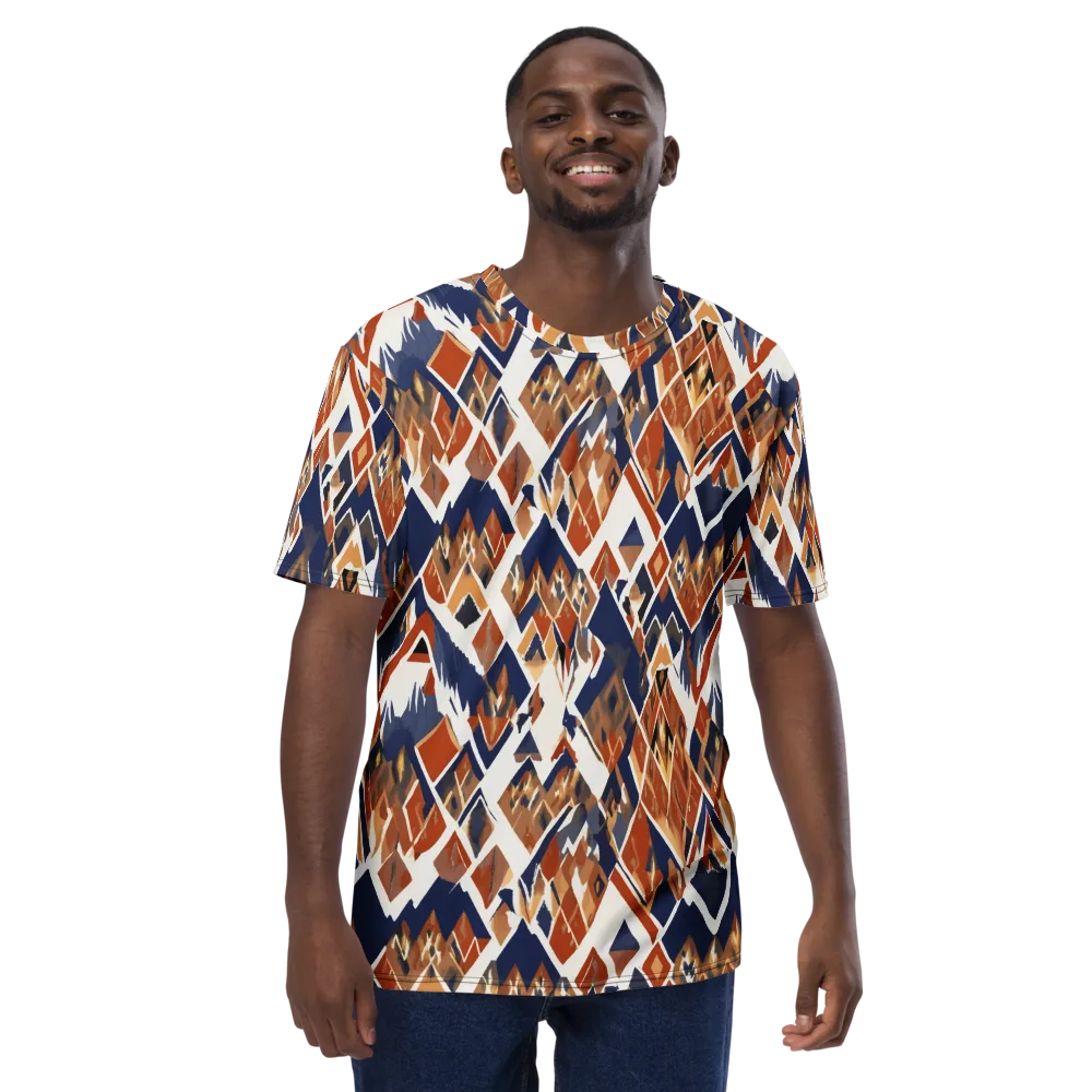 Canyon Circuit on Men's Crew Neck T-Shirt — Front