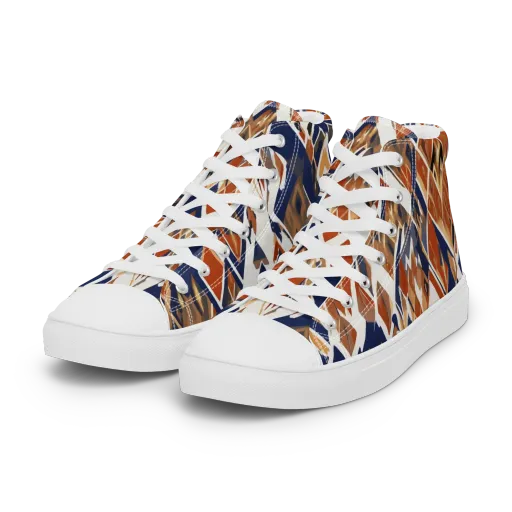 Canyon Circuit on a Women's High Top Canvas Shoes