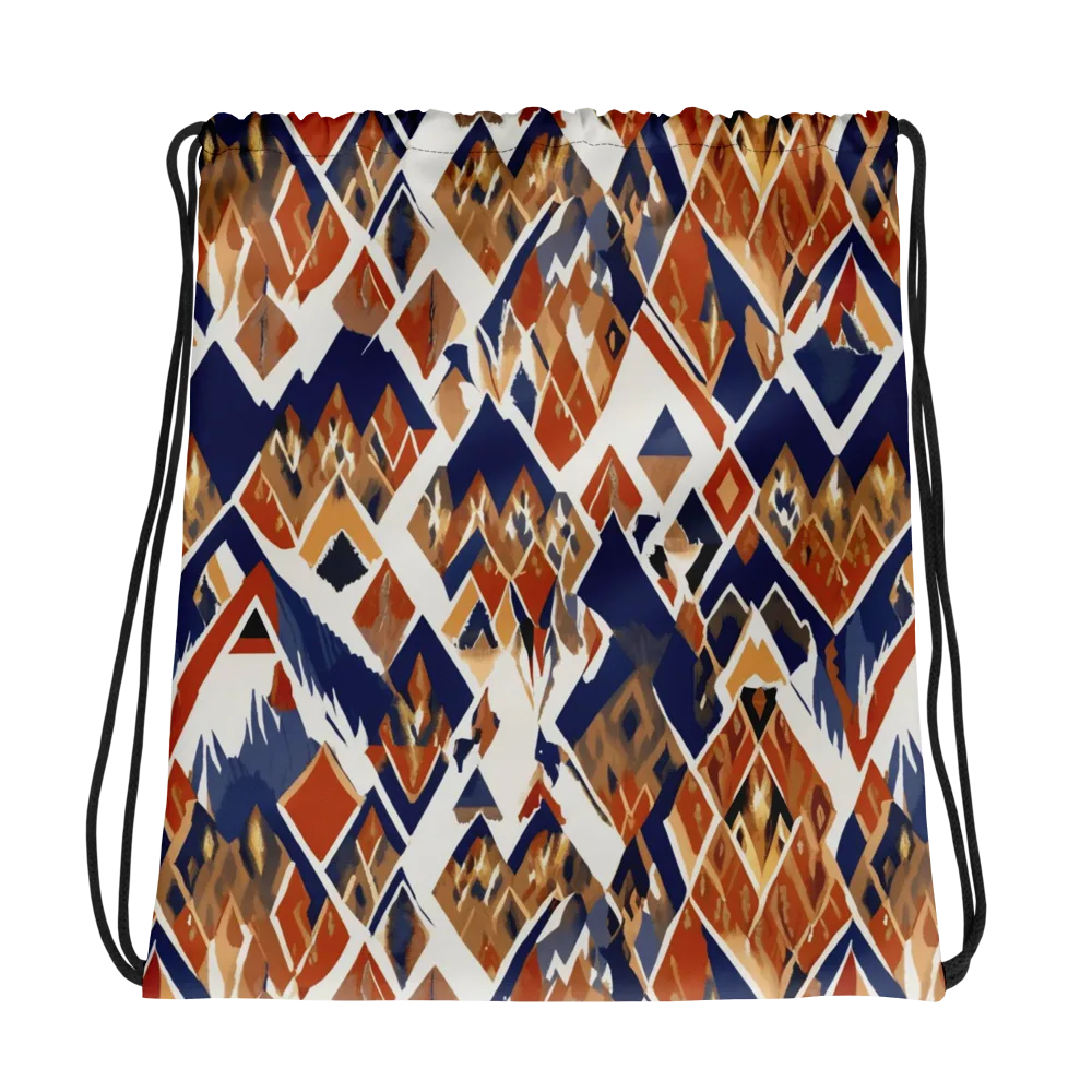 Canyon Circuit on Drawstring Bag — Photo