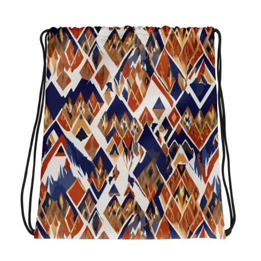 Canyon Circuit on a Drawstring Bag