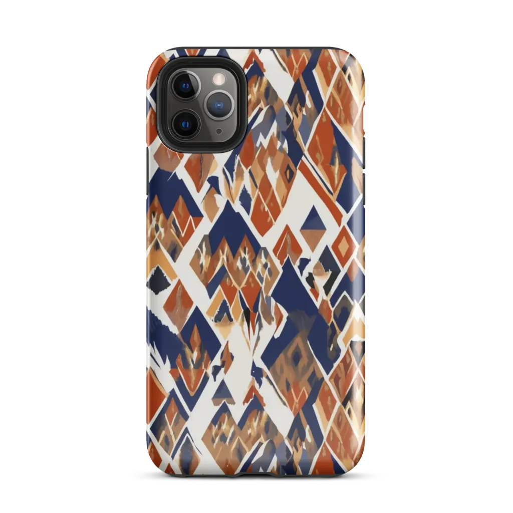 Canyon Circuit on Tough Case for iPhone® — Front