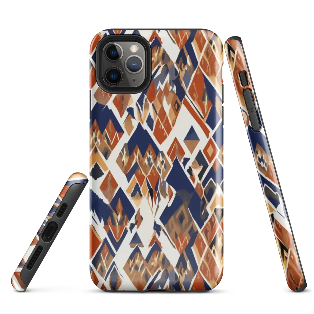 Canyon Circuit on Tough Case for iPhone® — Front
