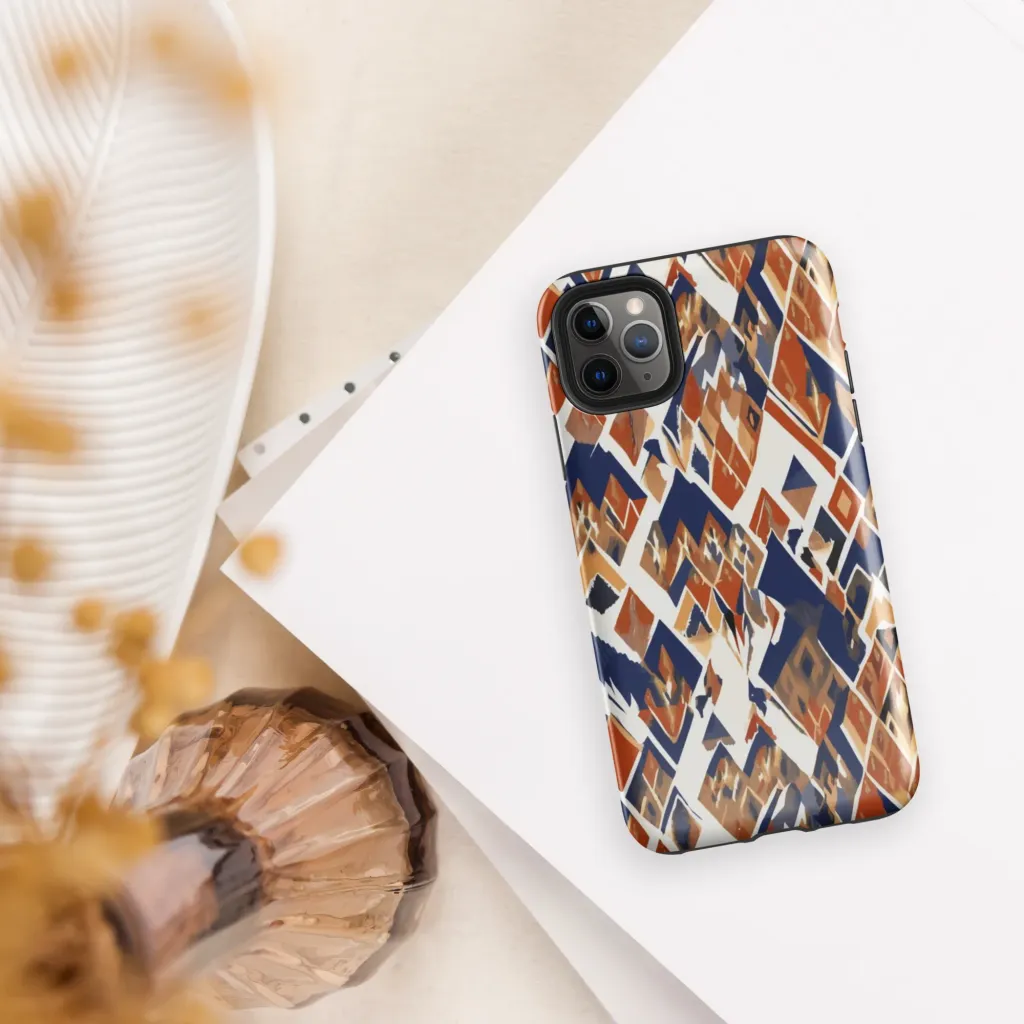 Canyon Circuit on Tough Case for iPhone® — Front