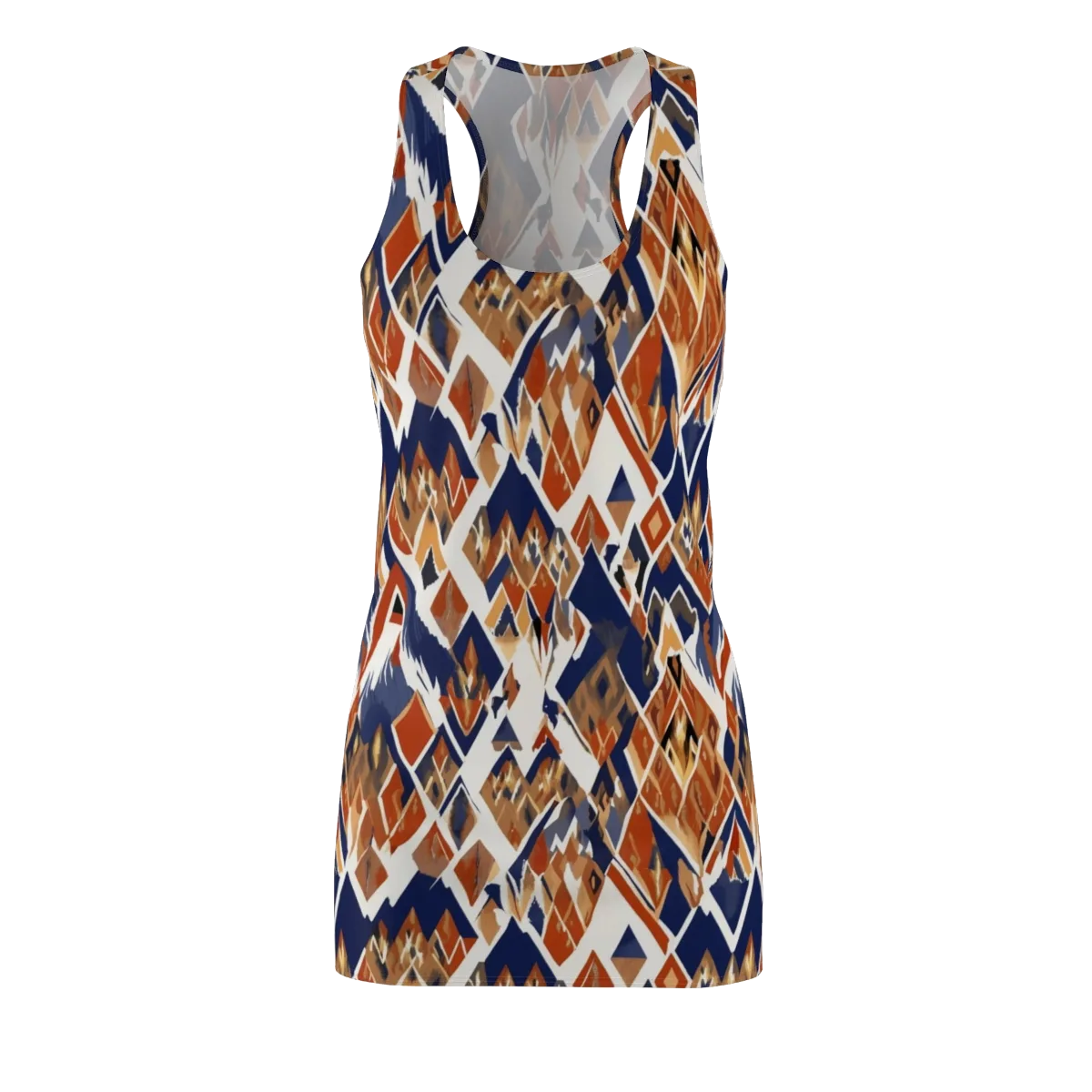 Canyon Circuit on Racerback Dress — Front