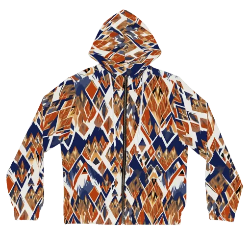 Canyon Circuit on a Women's Full-Zip Hoodie