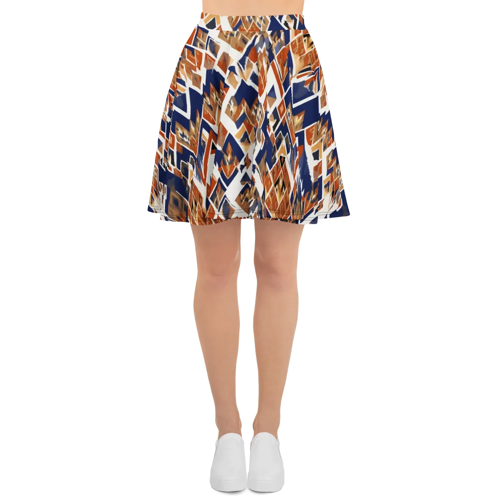 Canyon Circuit on Skater Skirt — Front