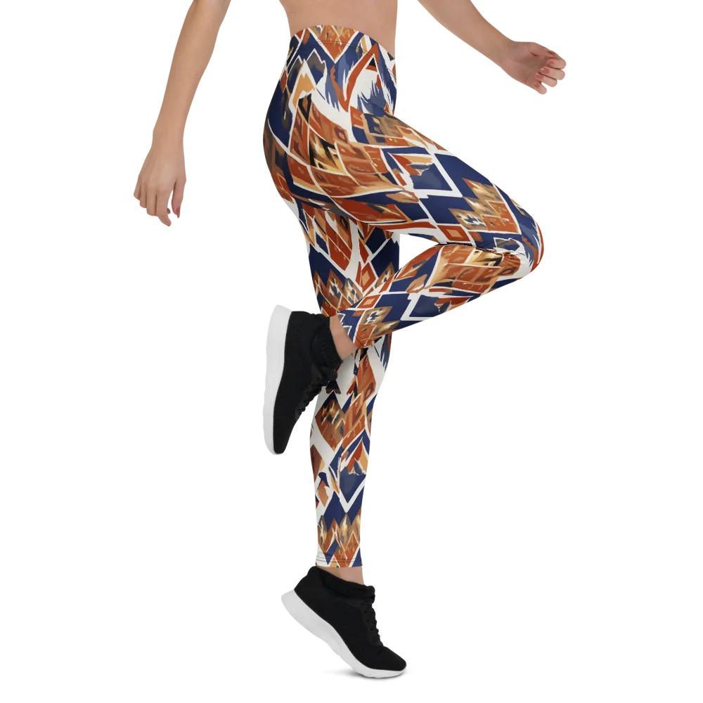 Canyon Circuit on Leggings — Right
