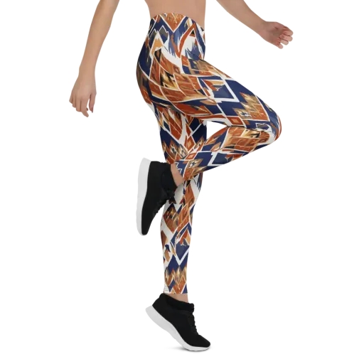 Canyon Circuit on a Leggings