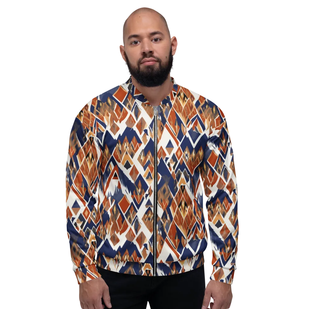 Canyon Circuit on Bomber Jacket — Front