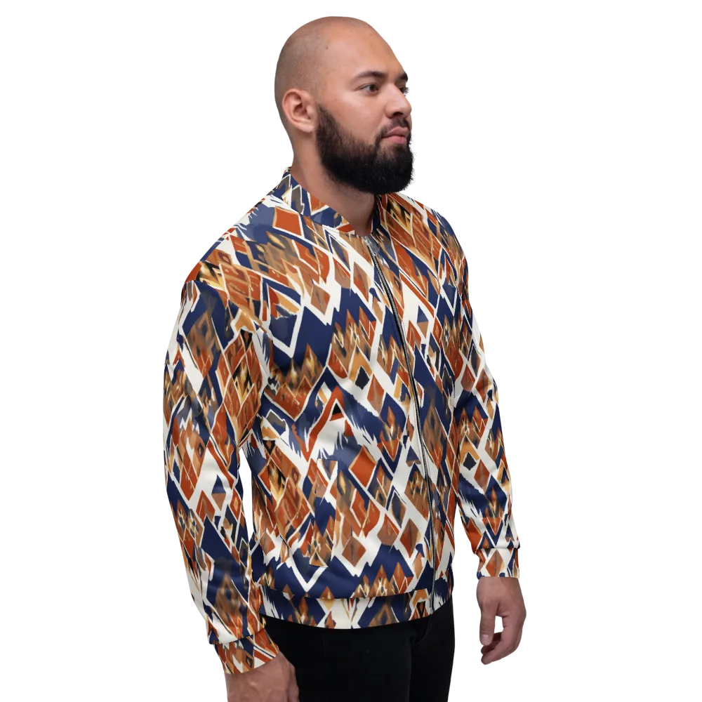 Canyon Circuit on Bomber Jacket — Right
