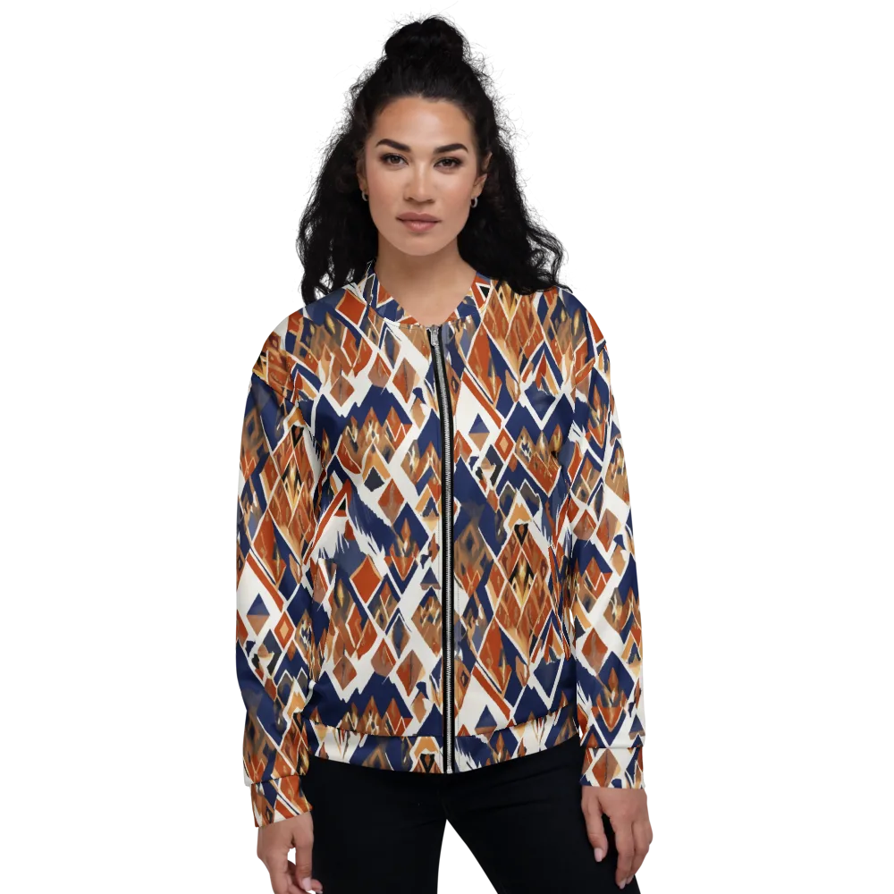 Canyon Circuit on Bomber Jacket — Front