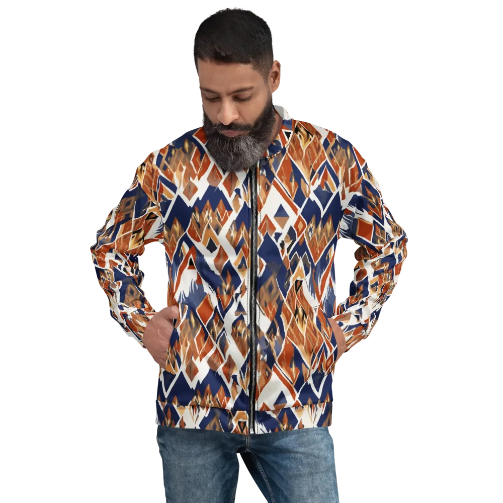 Canyon Circuit on Bomber Jacket — Front