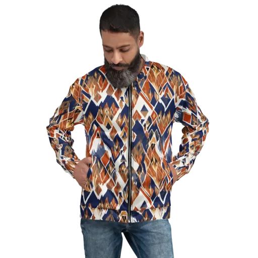 Canyon Circuit on a Bomber Jacket