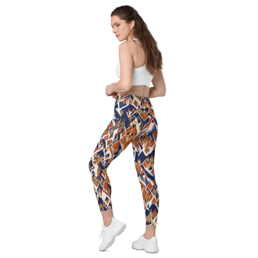 Canyon Circuit on a Leggings with Pockets