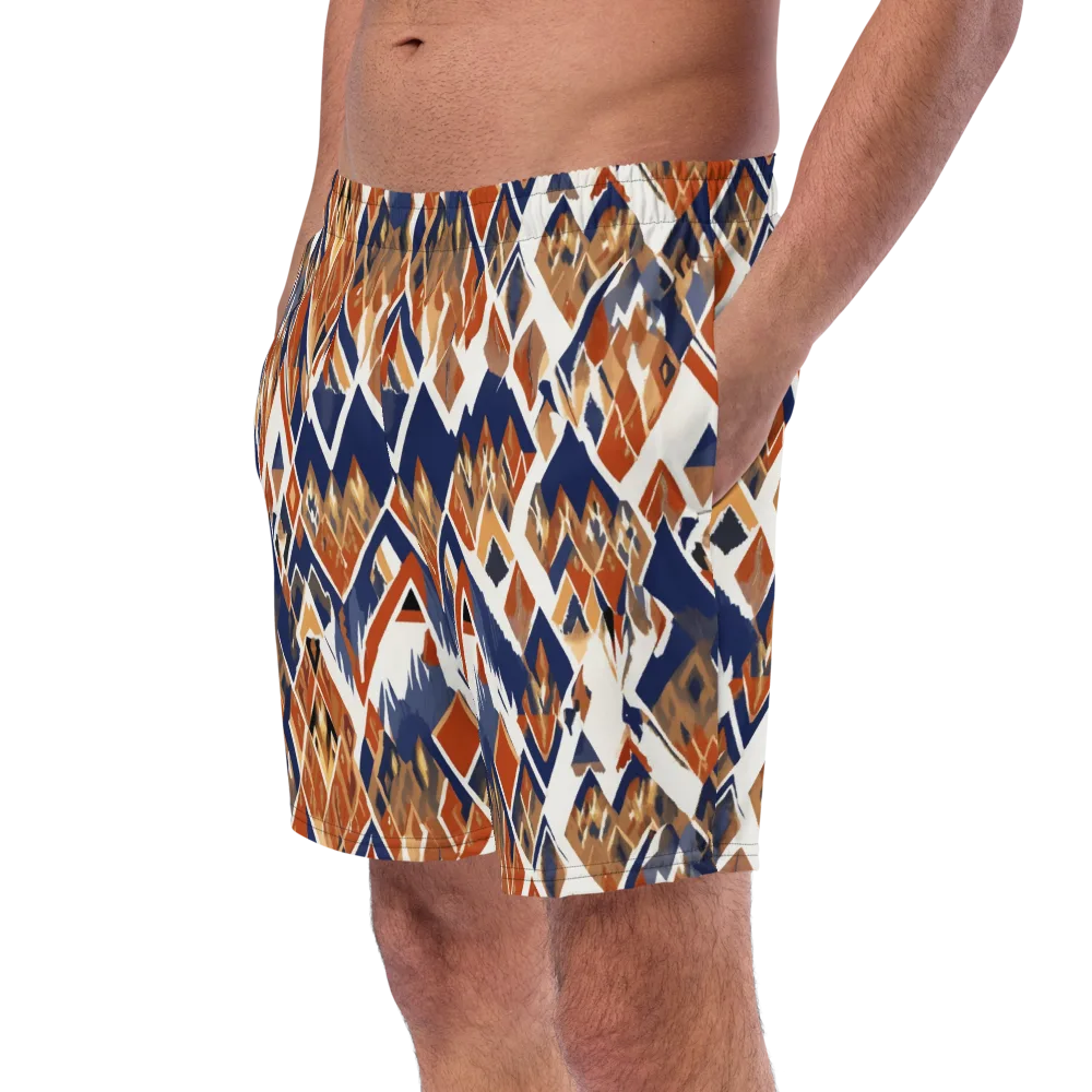 Canyon Circuit on Swim Trunks — Left Front