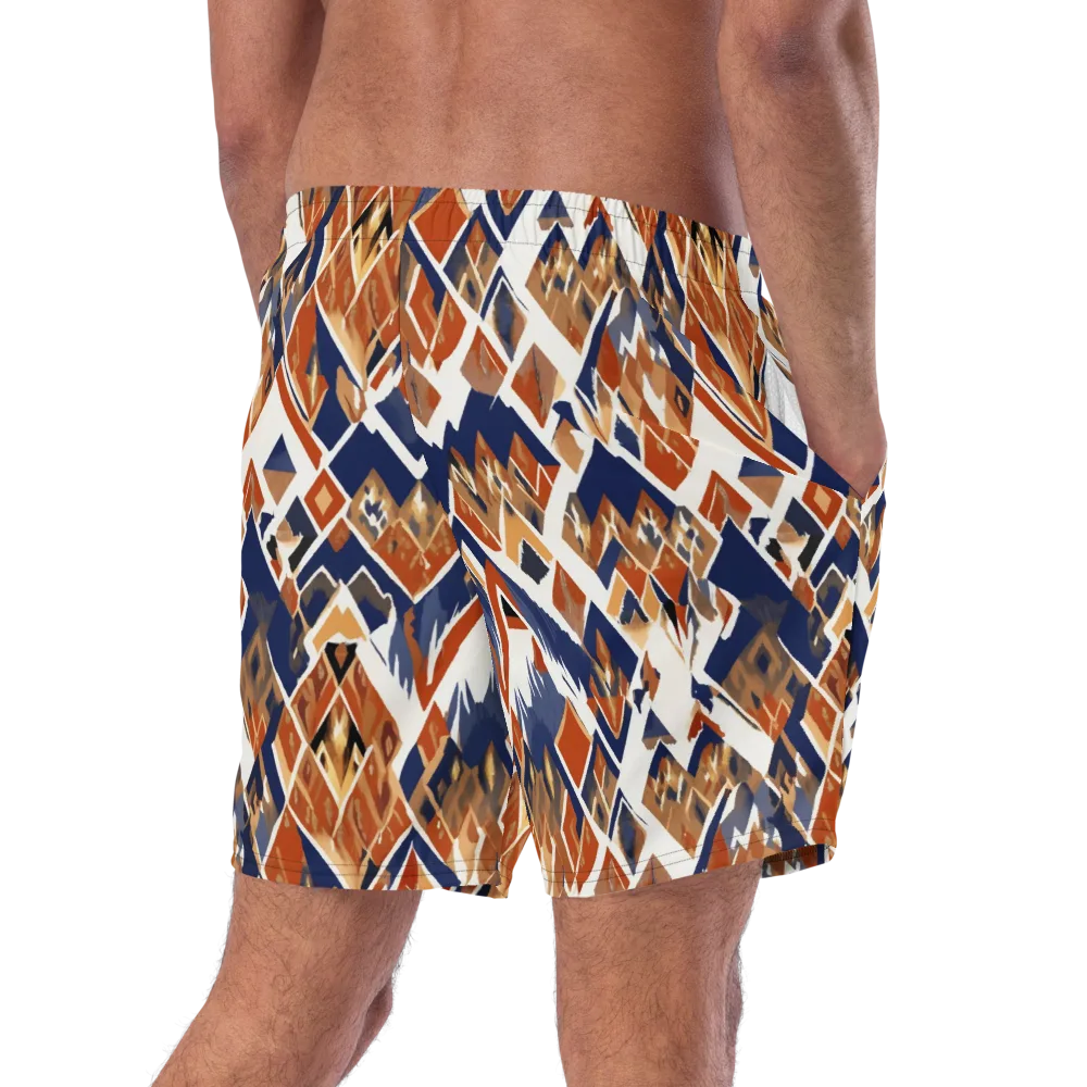 Canyon Circuit on Swim Trunks — Right Back
