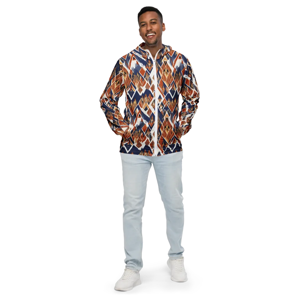 Canyon Circuit on Men's Windbreaker — Front